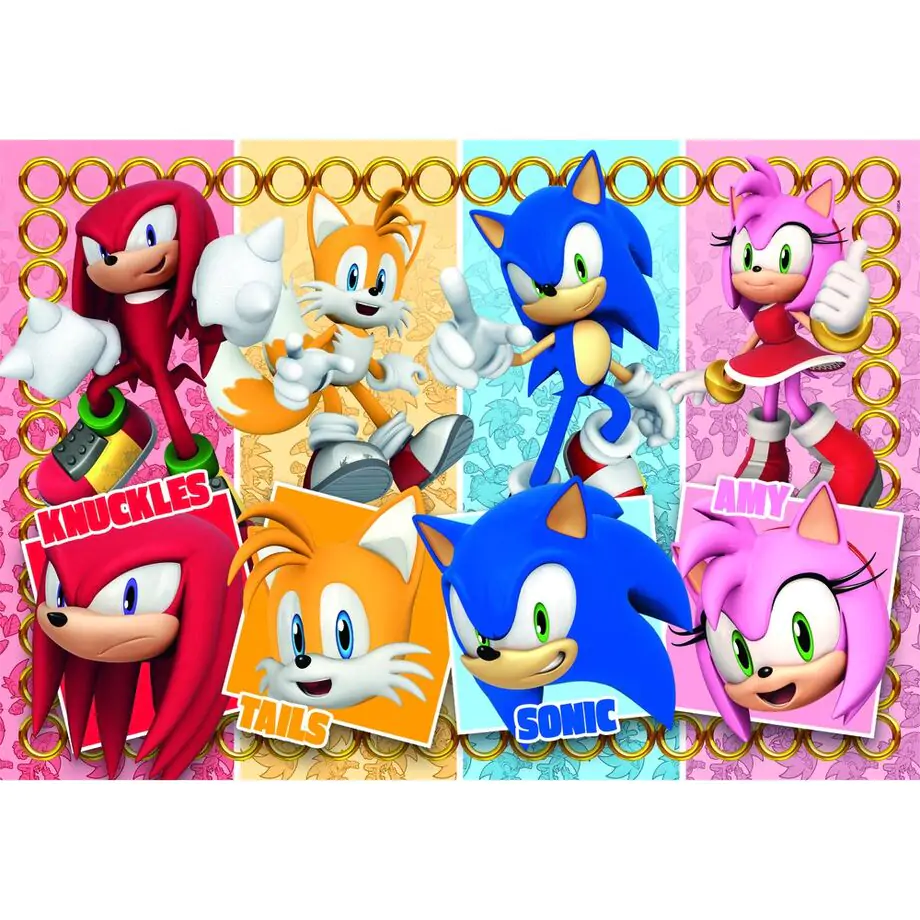 Sonic the Hedgehog maxi puzzle 60 komada fotografija proizvoda