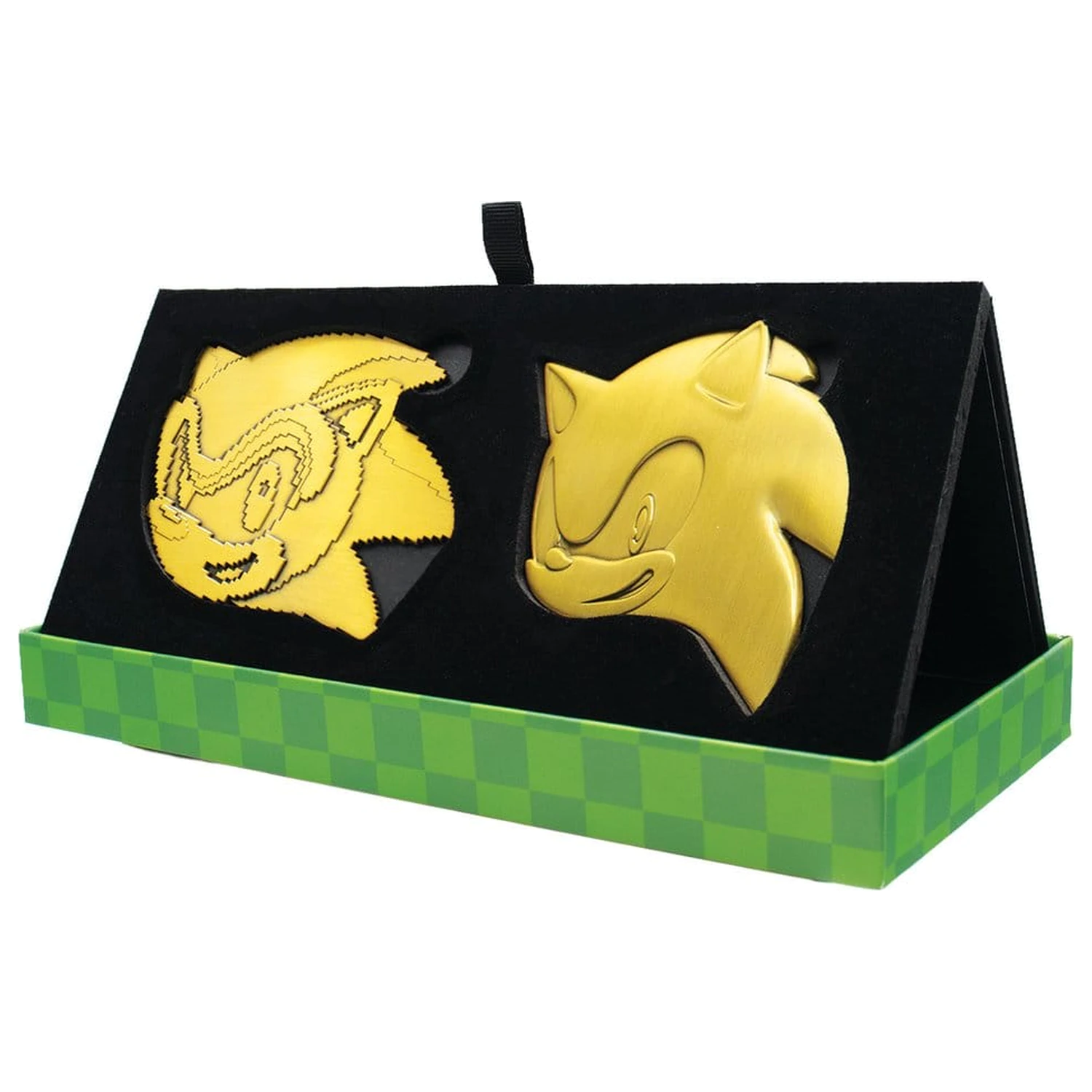 Sonic the Hedgehog set medaljona 35. godišnjica "Then & Now" ograničeno izdanje fotografija proizvoda