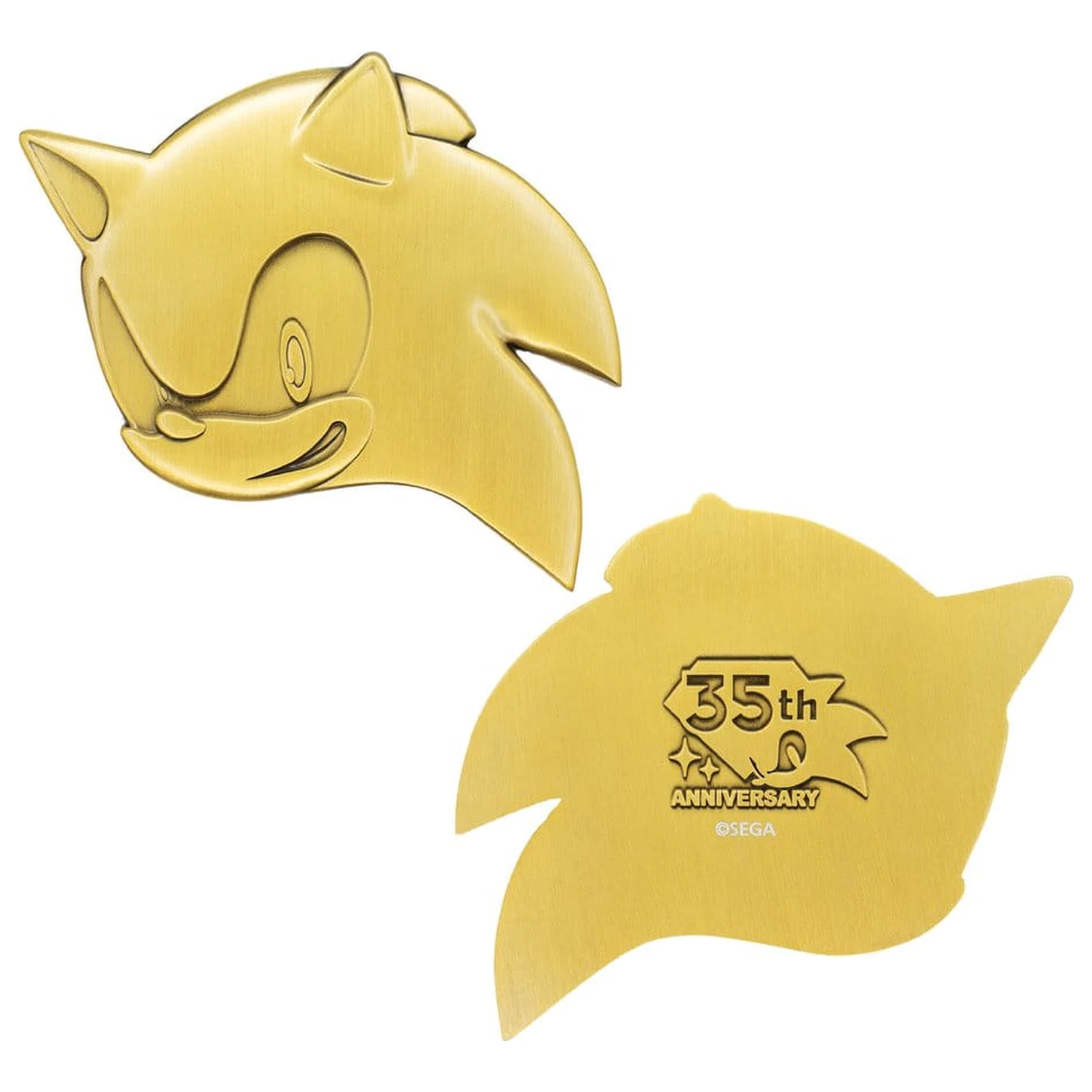 Sonic the Hedgehog set medaljona 35. godišnjica "Then & Now" ograničeno izdanje fotografija proizvoda