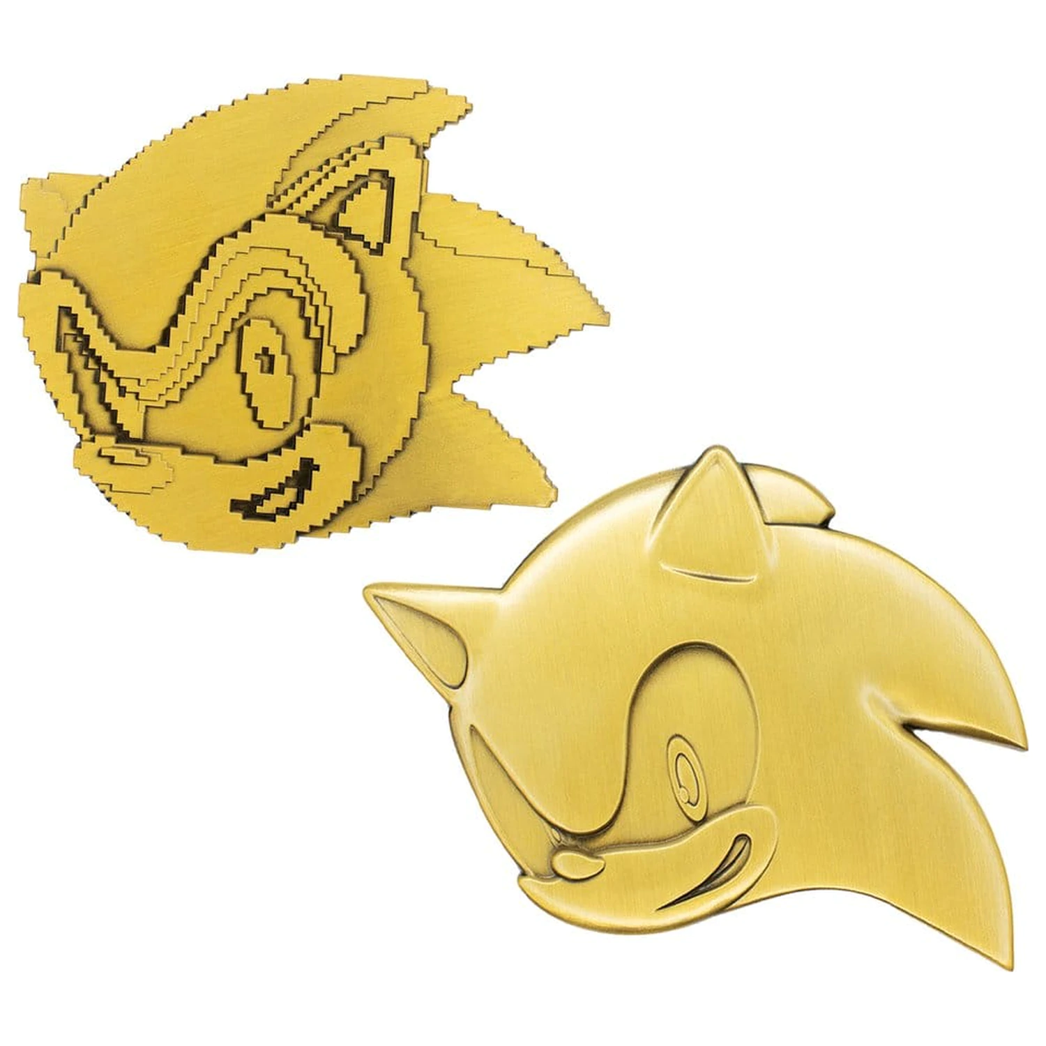 Sonic the Hedgehog set medaljona 35. godišnjica "Then & Now" ograničeno izdanje fotografija proizvoda