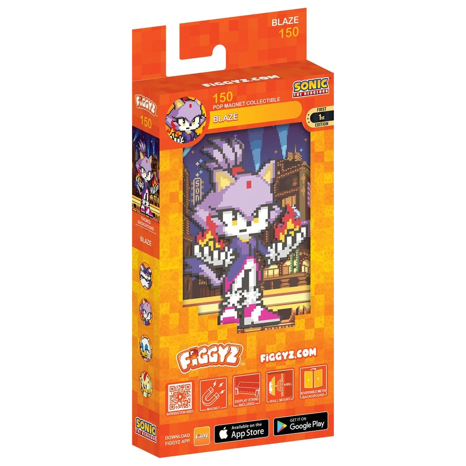 Sonic the Hedgehog (Modern) FiGGYZ Magnet Kolekcionarski Blaze the Cat 11 cm fotografija proizvoda