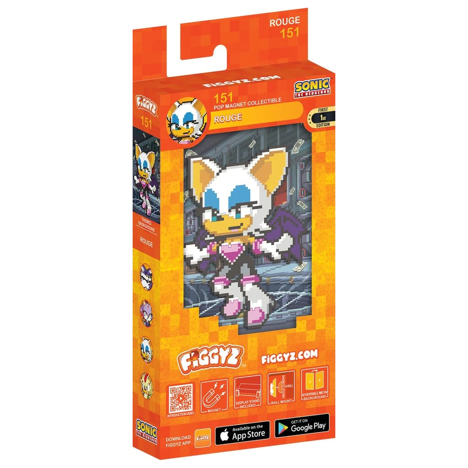 Sonic the Hedgehog (Modern) FiGGYZ Magnet Collectible Rouge the Bat 11 cm fotografija proizvoda