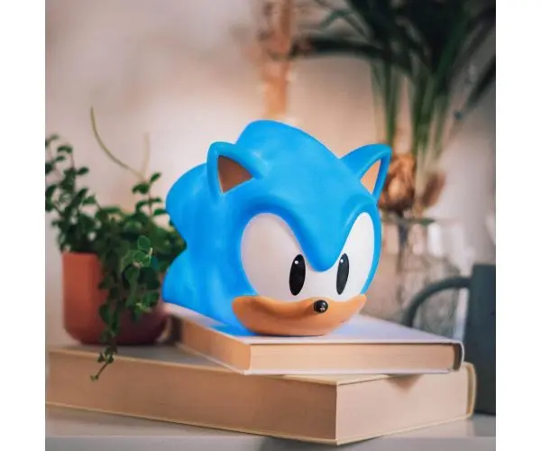 Sonic the Hedgehog svjetiljka raspoloženja Sonic glava 12 cm fotografija proizvoda