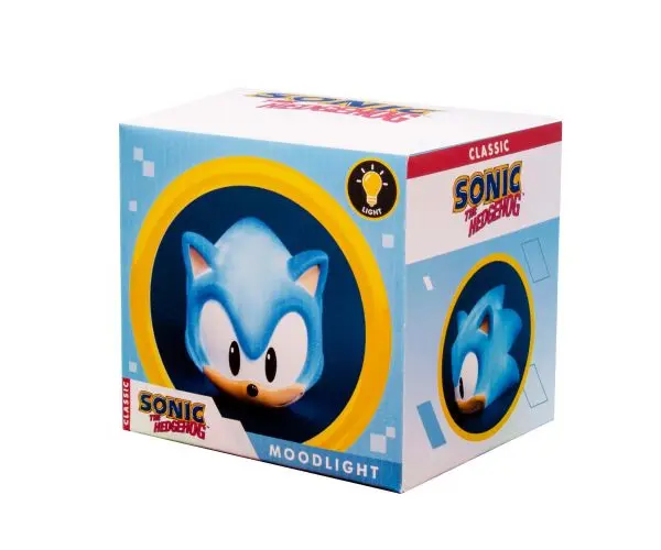 Sonic the Hedgehog svjetiljka raspoloženja Sonic glava 12 cm fotografija proizvoda