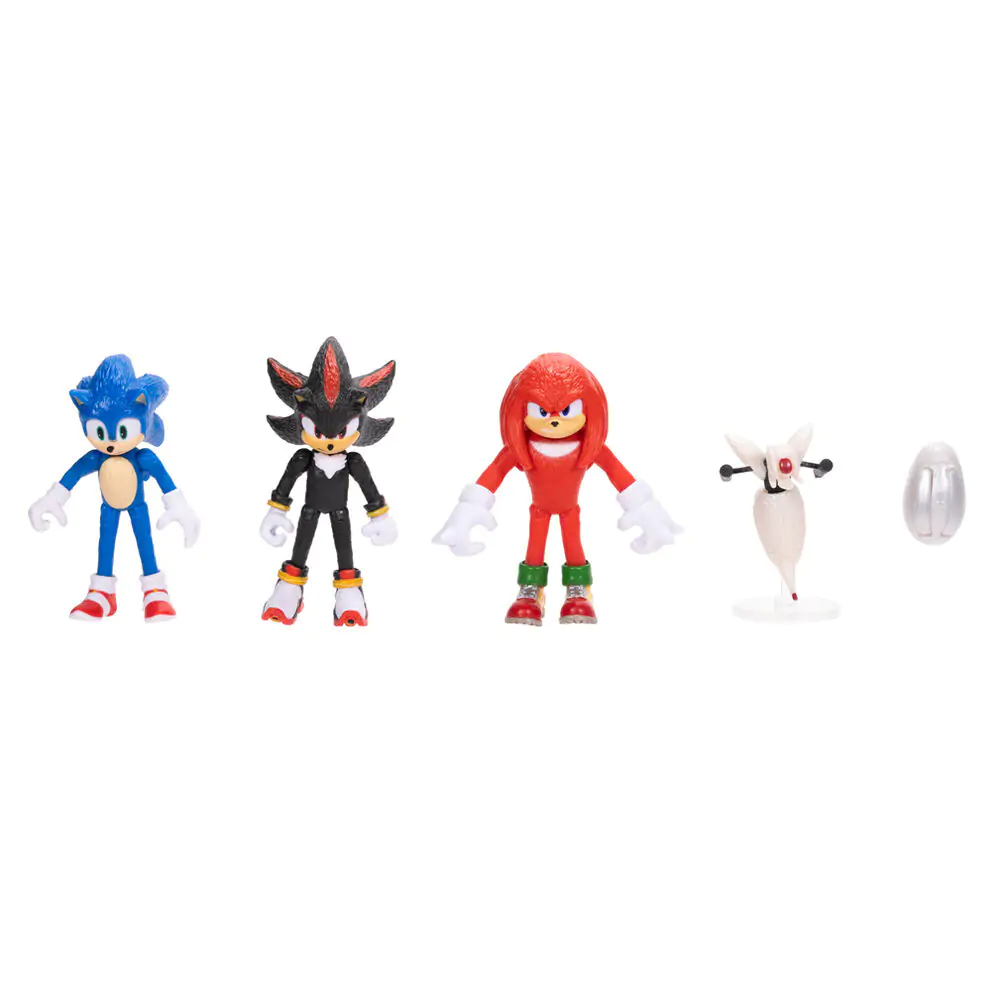 Sonic - The Hedgehog Movie 3 Mini Figure 6-Pack Wave 1 6 cm - Mini Figura, Set od 6, Val 1, 6 cm fotografija proizvoda