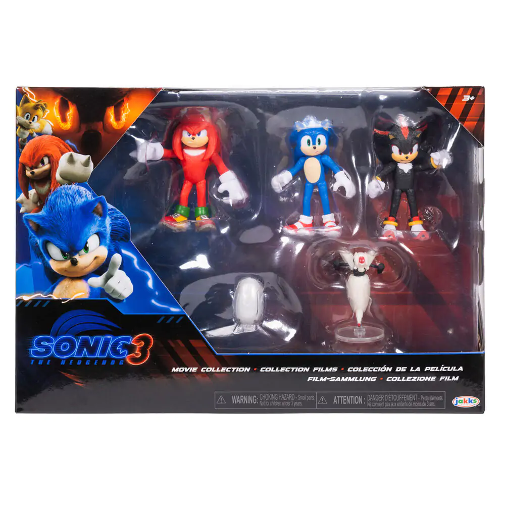 Sonic - The Hedgehog Movie 3 Mini Figure 6-Pack Wave 1 6 cm - Mini Figura, Set od 6, Val 1, 6 cm fotografija proizvoda