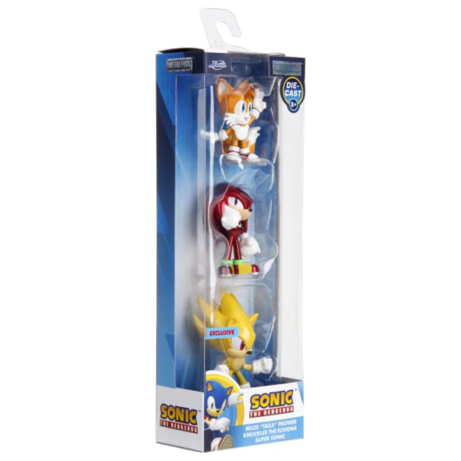 Sonic the Hedgehog Nano Metalfigs Diecast mini figure, pakiranje od 3 komada, 5 cm fotografija proizvoda