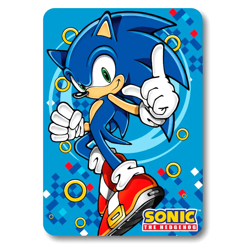 Sonic the Hedgehog polarna deka fotografija proizvoda