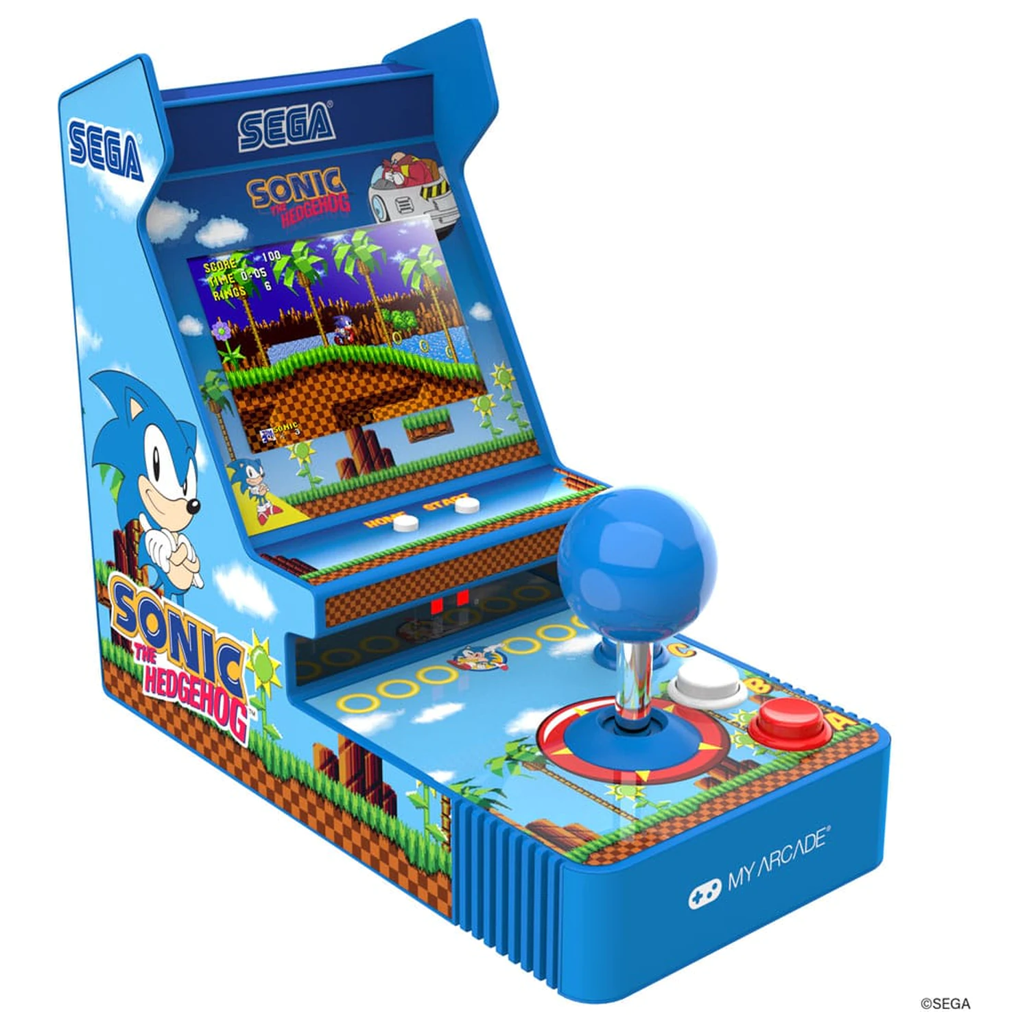 Sonic The Hedgehog Prijenosni Retro Arkadni Joystick Igrač fotografija proizvoda