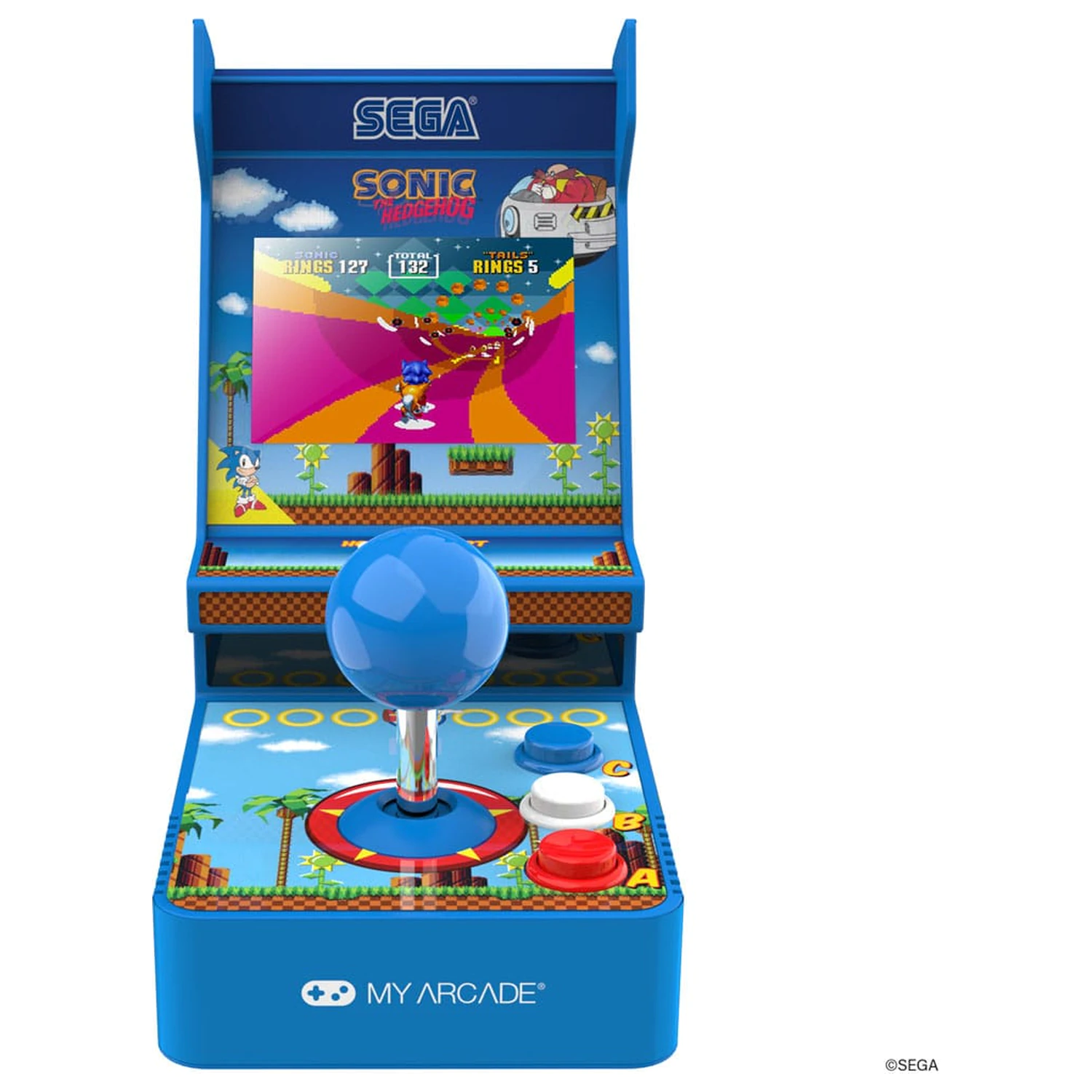 Sonic The Hedgehog Prijenosni Retro Arkadni Joystick Igrač fotografija proizvoda