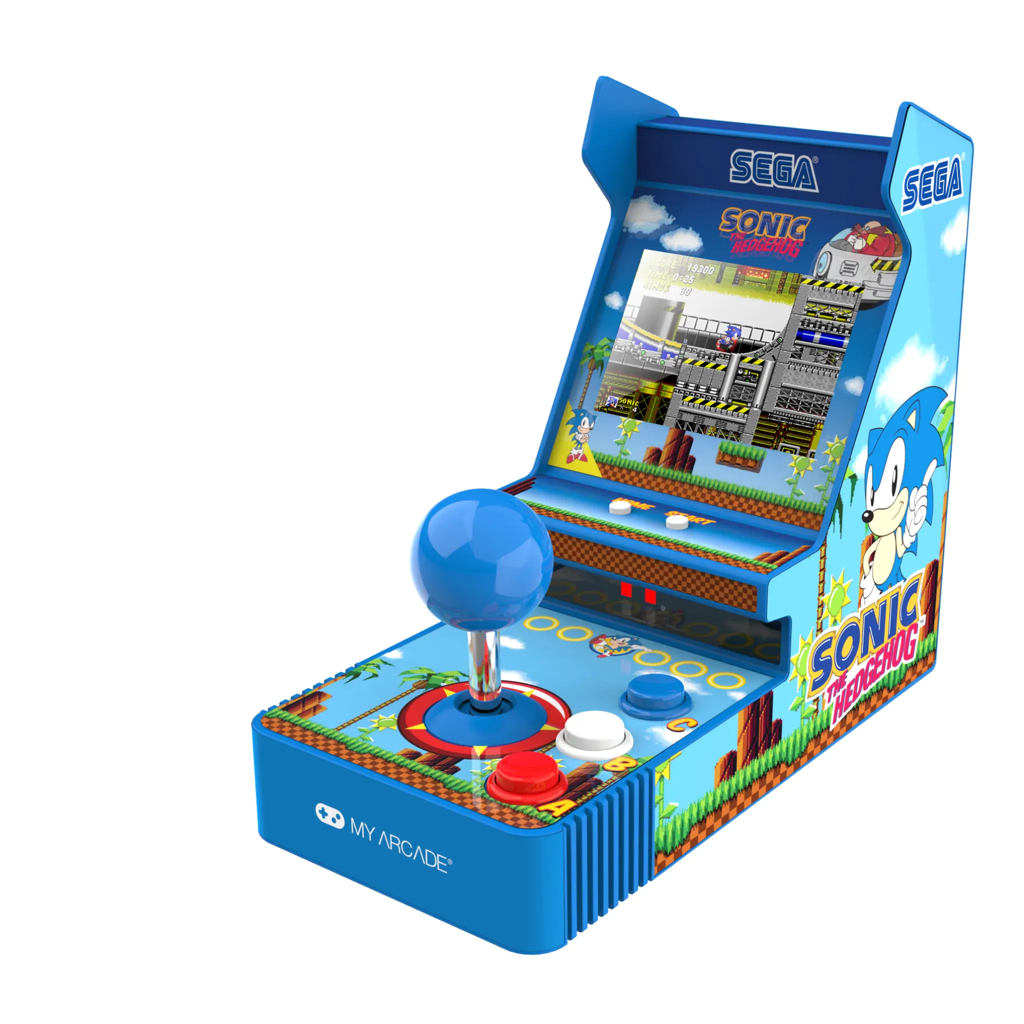 Sonic The Hedgehog Prijenosni Retro Arkadni Mighty Igrač fotografija proizvoda