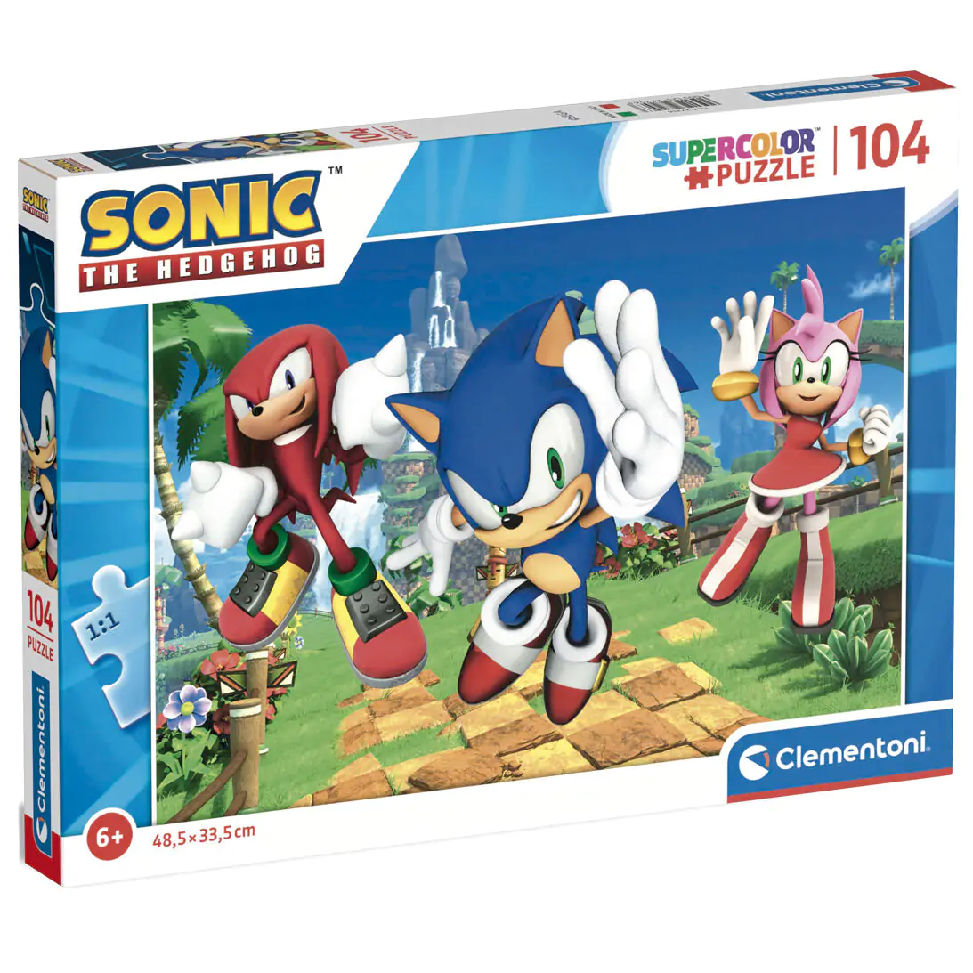 Sonic the Hedgehog puzzle 104 komada fotografija proizvoda