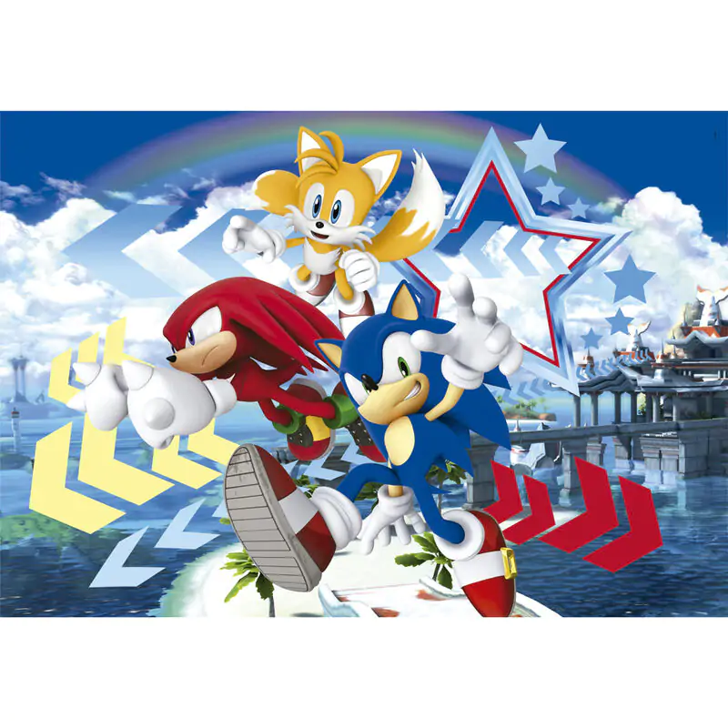 Sonic the Hedgehog puzzle 104 komada fotografija proizvoda