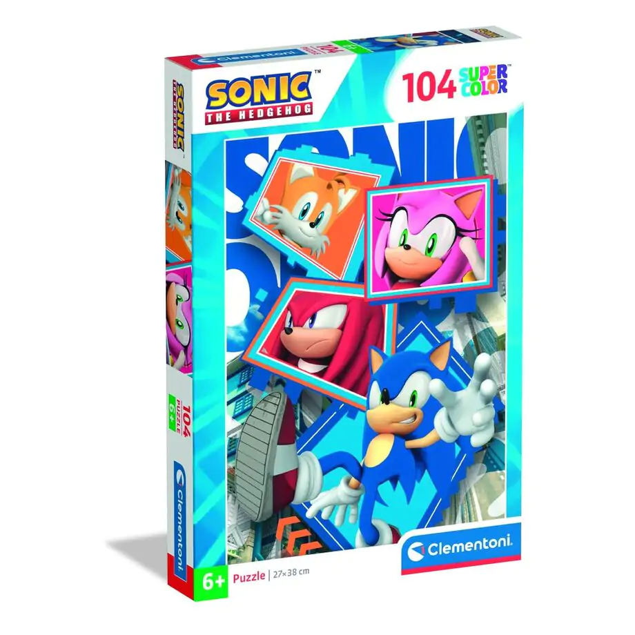 Sonic the Hedgehog puzzle 104 komada fotografija proizvoda