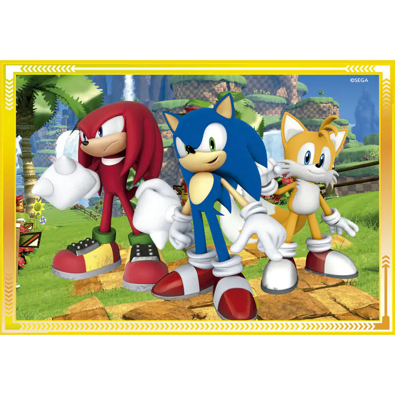 Sonic the Hedgehog puzzle 12-16-20-24 komada fotografija proizvoda