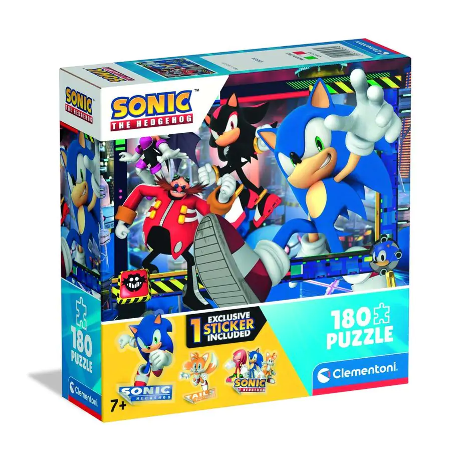 Sonic the Hedgehog puzzle 180 komada fotografija proizvoda