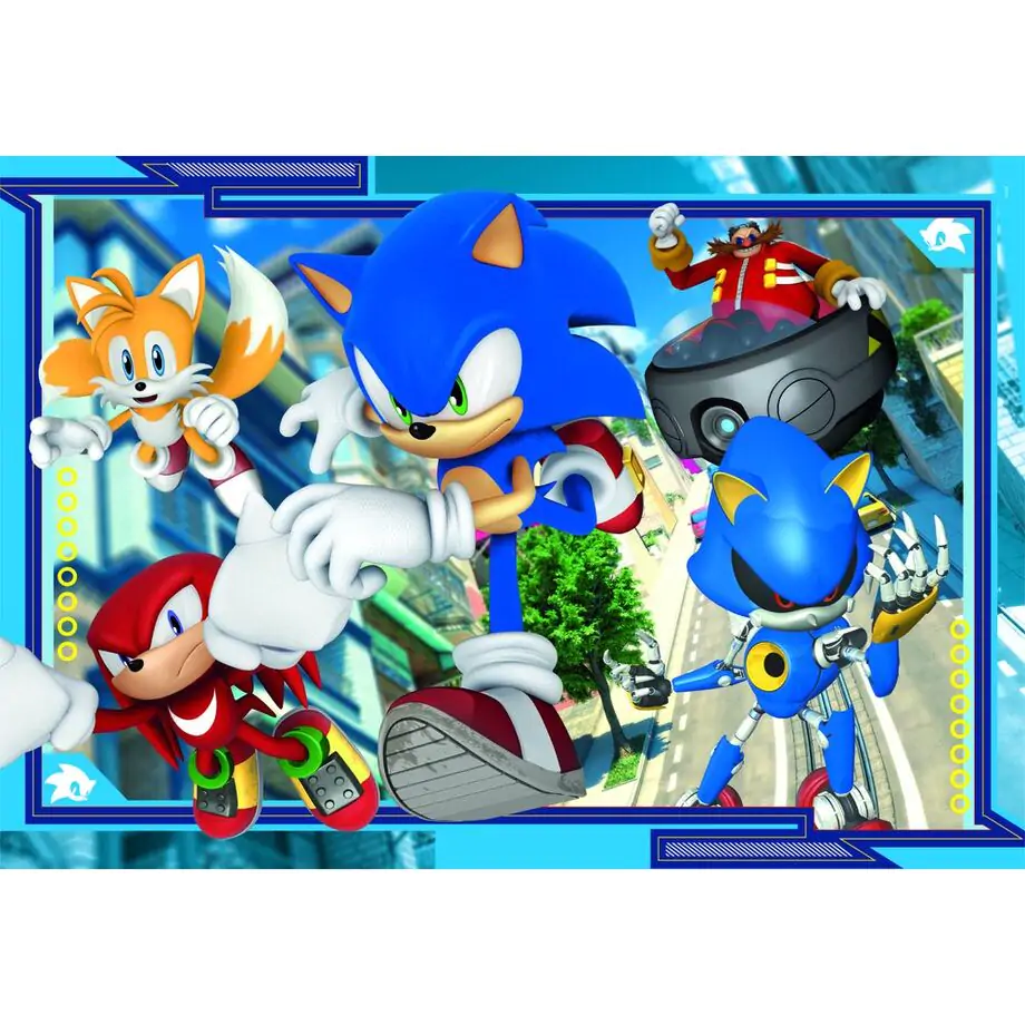 Sonic the Hedgehog puzzle 180 komada fotografija proizvoda