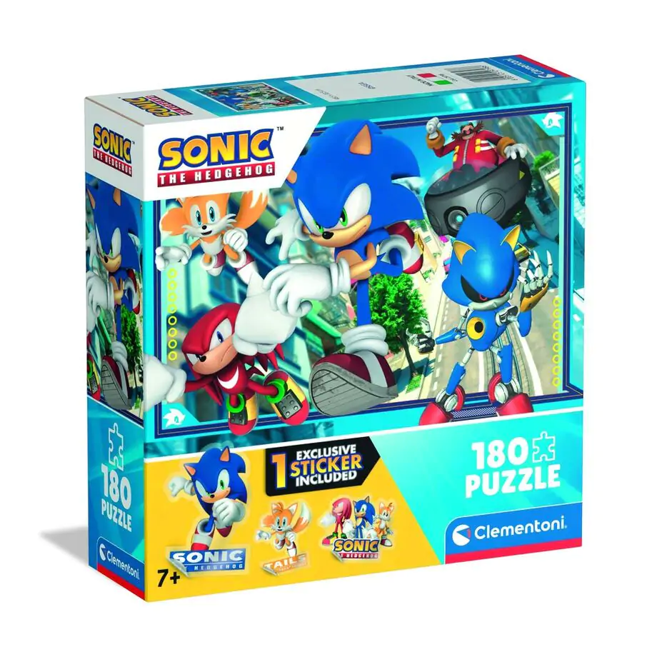 Sonic the Hedgehog puzzle 180 komada fotografija proizvoda