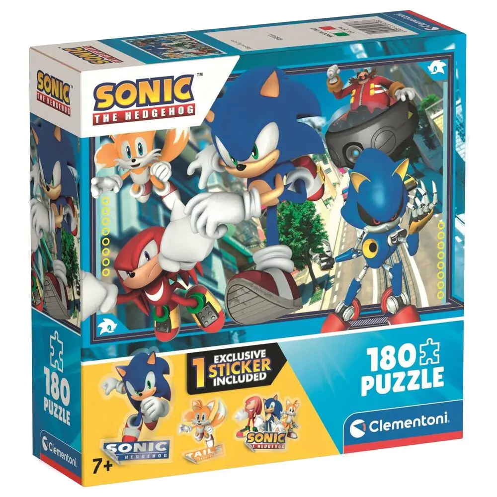 Sonic the Hedgehog puzzle 180 komada fotografija proizvoda
