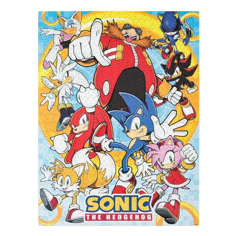 Sonic the Hedgehog puzzle 500 komada fotografija proizvoda