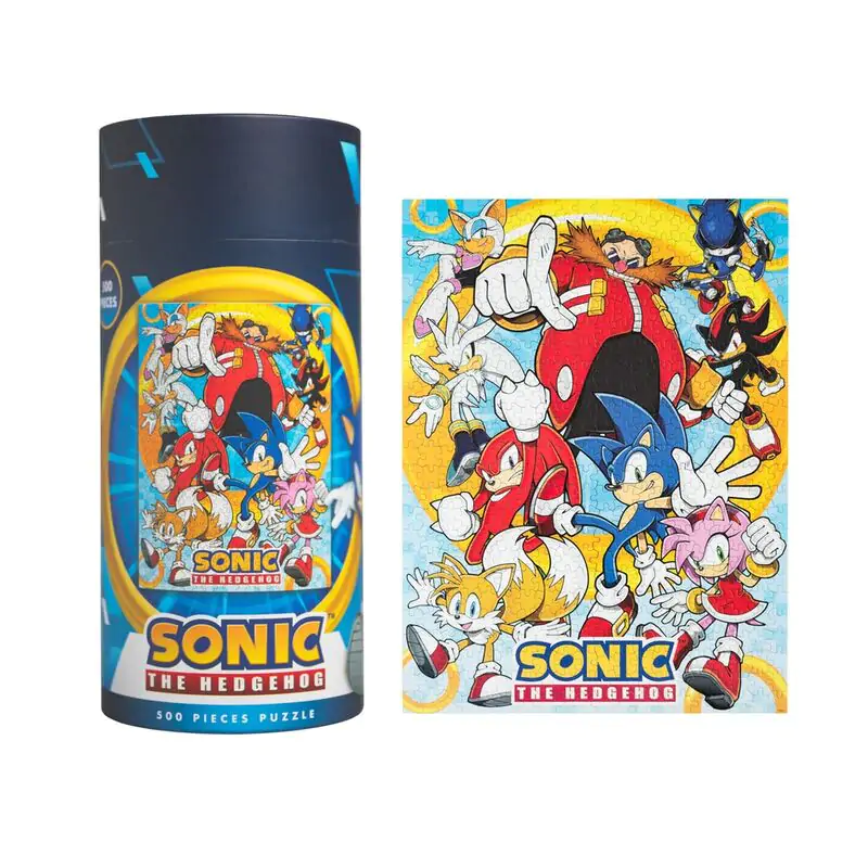 Sonic the Hedgehog puzzle 500 komada fotografija proizvoda