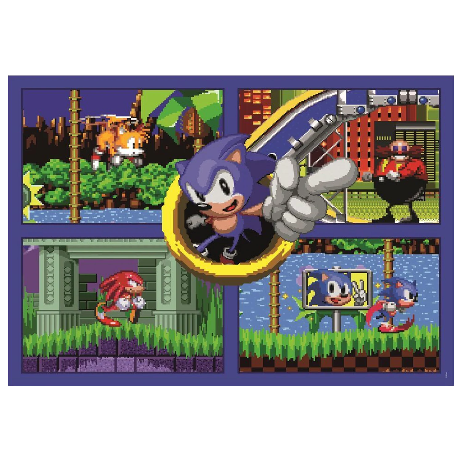 Sonic The Hedgehog puzzle 500 komada fotografija proizvoda