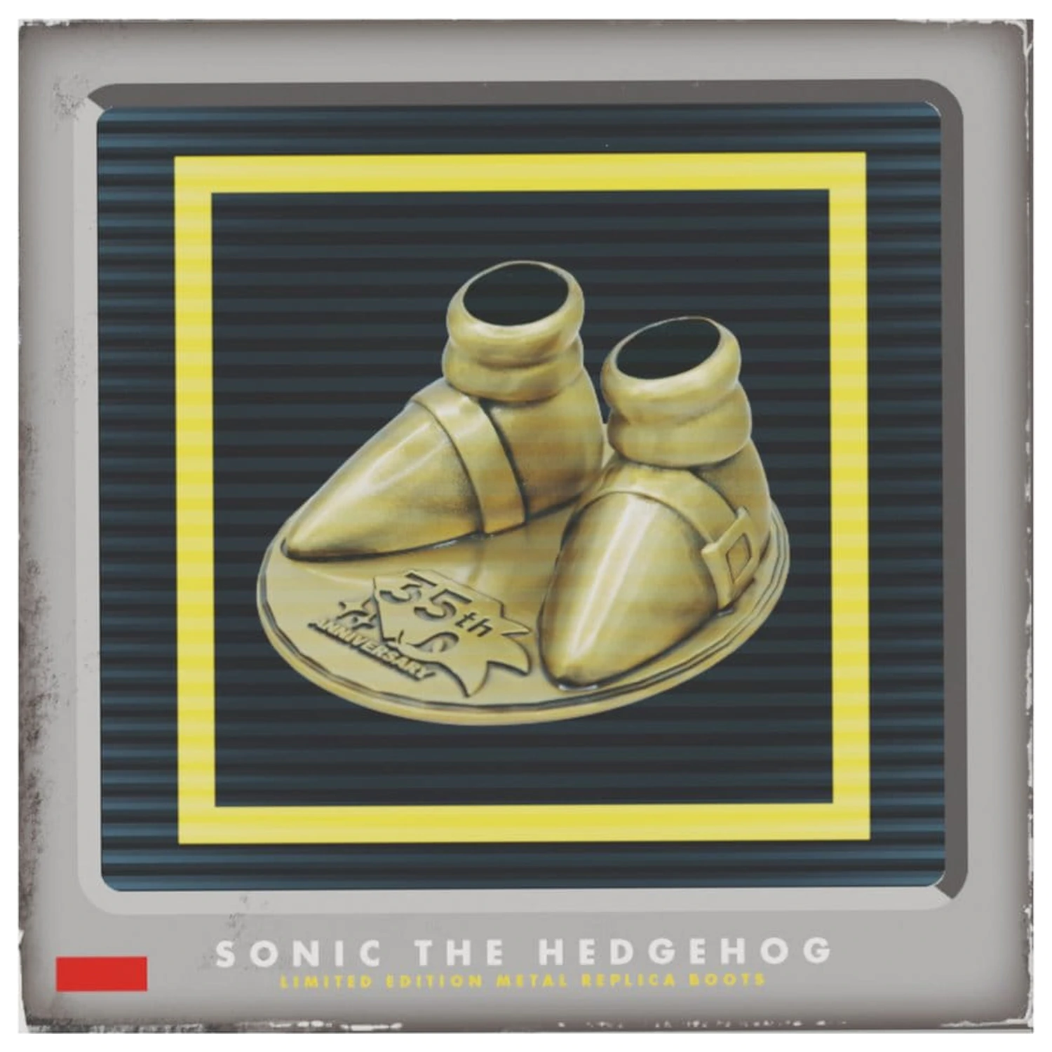 Sonic the Hedgehog Replika 35. obljetnica Metalna Čizma Ograničeno izdanje fotografija proizvoda