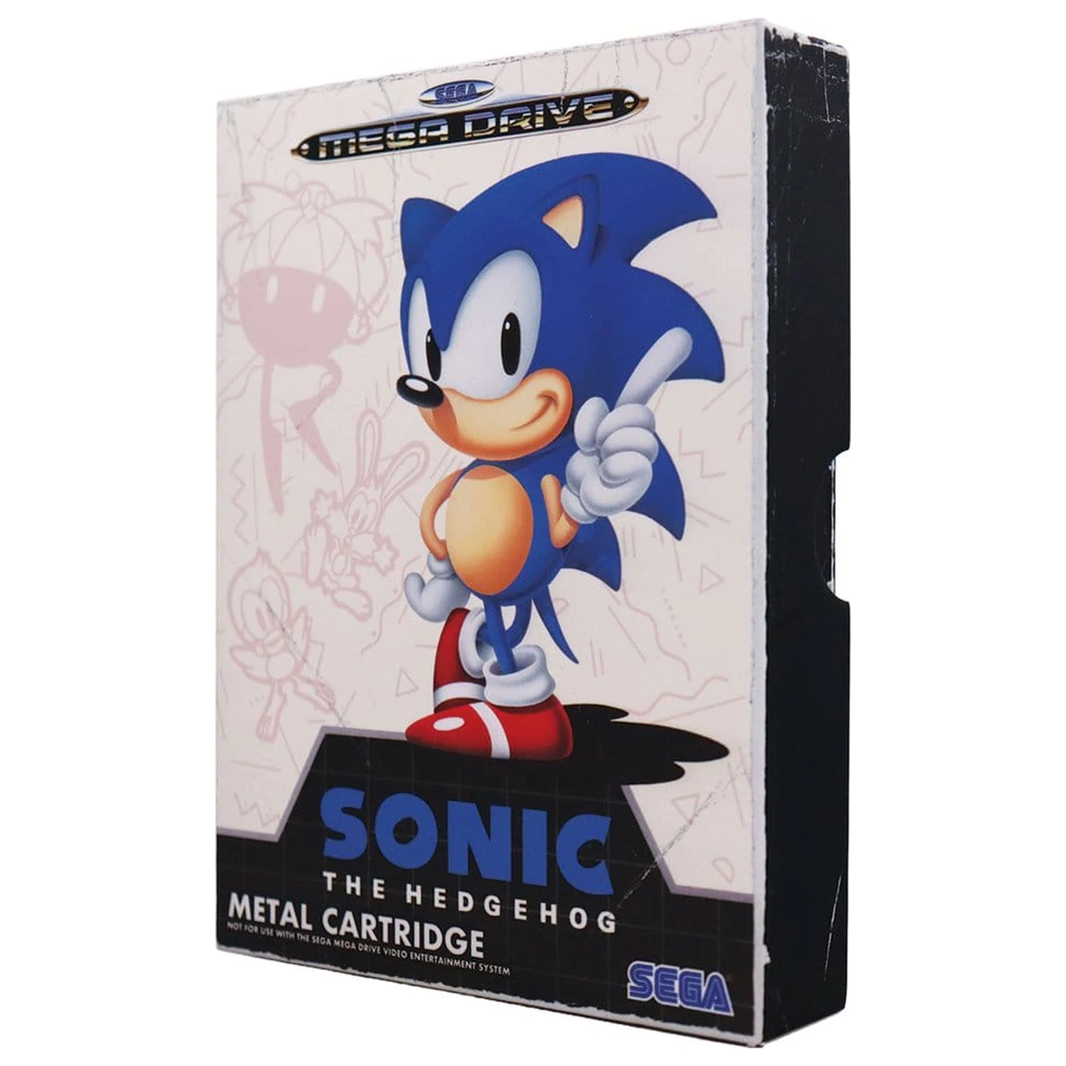 Sonic the Hedgehog replika uloška za igru Limited Edition 11 x 7 x 1 cm fotografija proizvoda