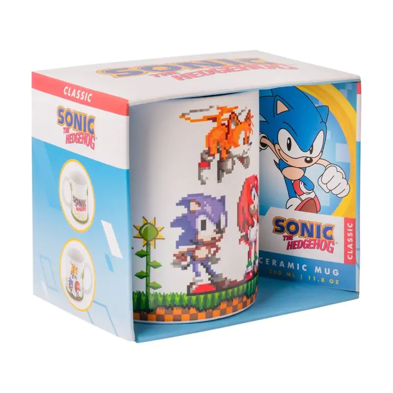 Sonic The Hedgehog Retro Pixel šalica 350 ml fotografija proizvoda