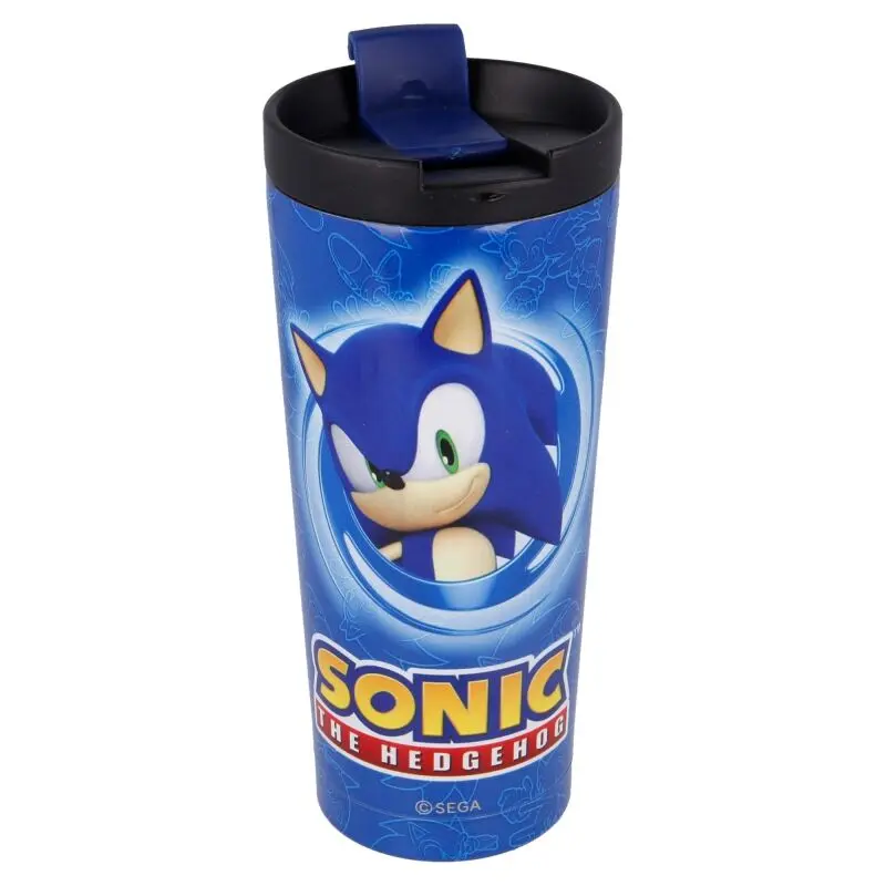 Sonic the Hedgehog termos boca od nehrđajućeg čelika za kavu 425 ml fotografija proizvoda