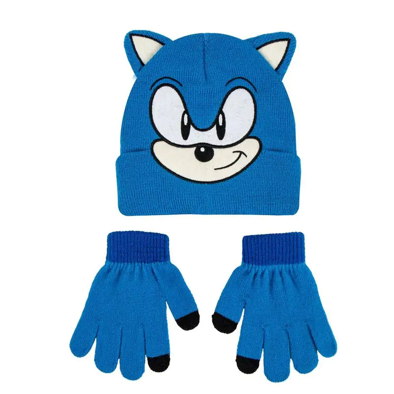 Sonic The Hedgehog komplet kapa i rukavice fotografija proizvoda