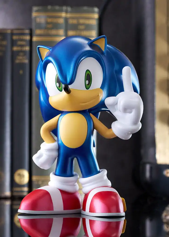 Sonic The Hedgehog Sofbi Vinil Figura Sonic Metalik Ver. 15 cm fotografija proizvoda