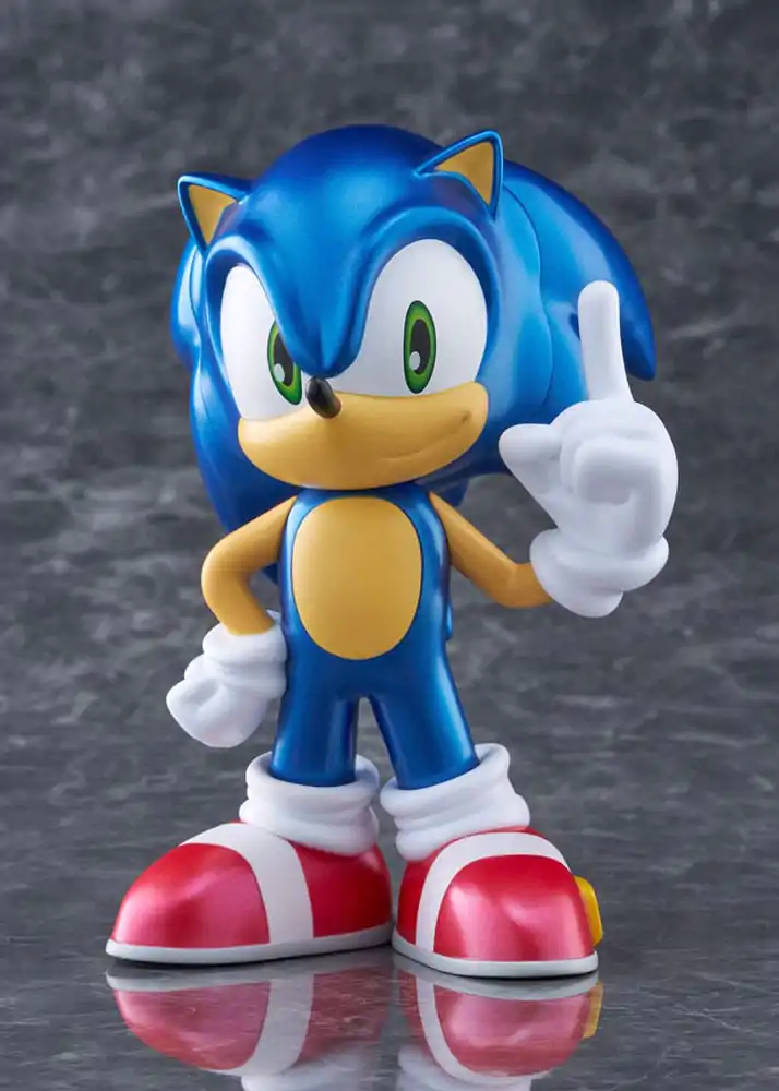 Sonic The Hedgehog Sofbi Vinil Figura Sonic Metalik Ver. 15 cm fotografija proizvoda