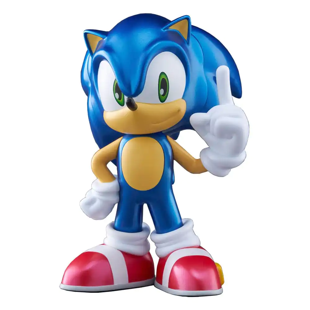 Sonic The Hedgehog Sofbi Vinil Figura Sonic Metalik Ver. 15 cm fotografija proizvoda