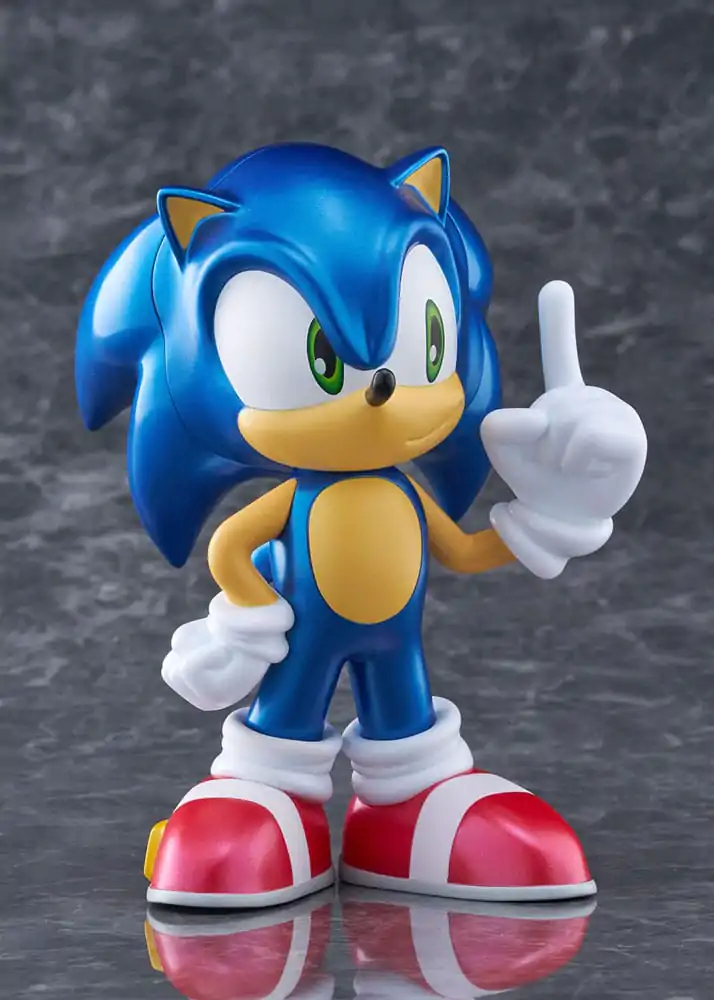 Sonic The Hedgehog Sofbi Vinil Figura Sonic Metalik Ver. 15 cm fotografija proizvoda