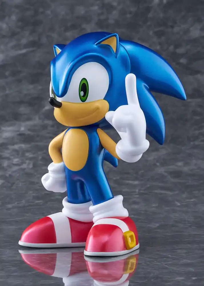 Sonic The Hedgehog Sofbi Vinil Figura Sonic Metalik Ver. 15 cm fotografija proizvoda