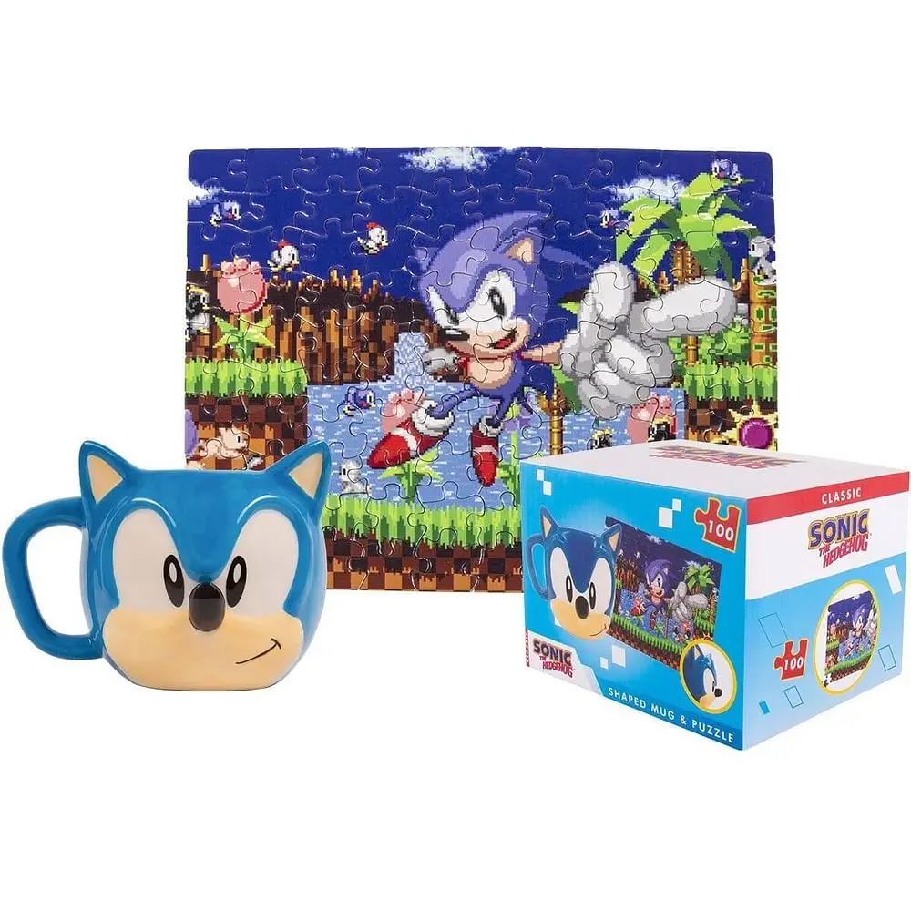 Sonic the Hedgehog šalica & Puzzle Set Sonic fotografija proizvoda