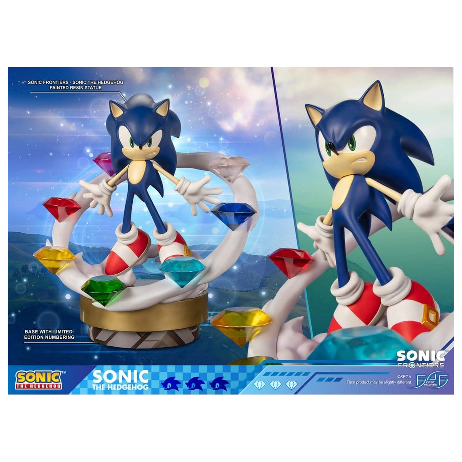 Sonic The Hedgehog Sonic Frontiers figurica od smole Sonic 42 cm fotografija proizvoda