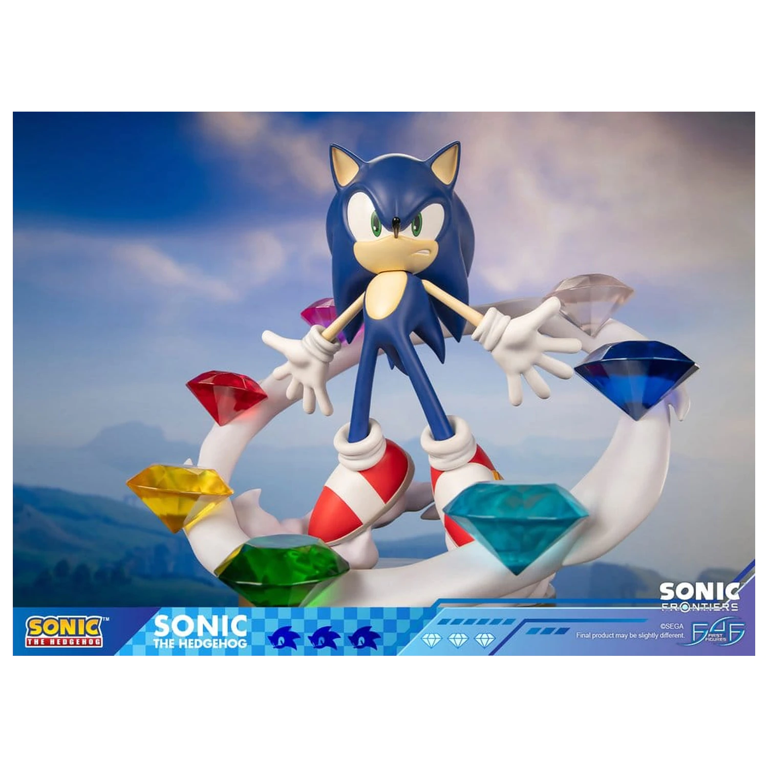 Sonic The Hedgehog Sonic Frontiers figurica od smole Sonic 42 cm fotografija proizvoda