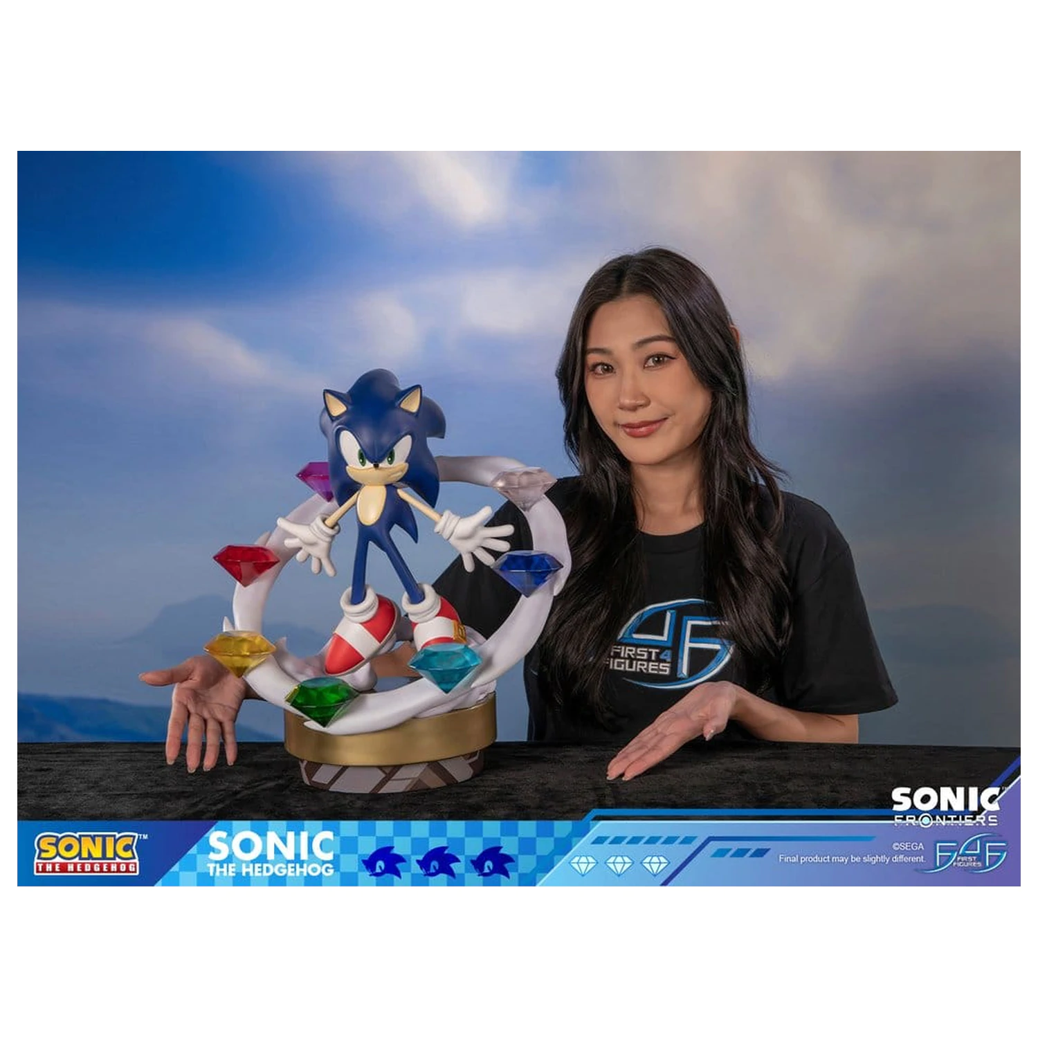 Sonic The Hedgehog Sonic Frontiers figurica od smole Sonic 42 cm fotografija proizvoda