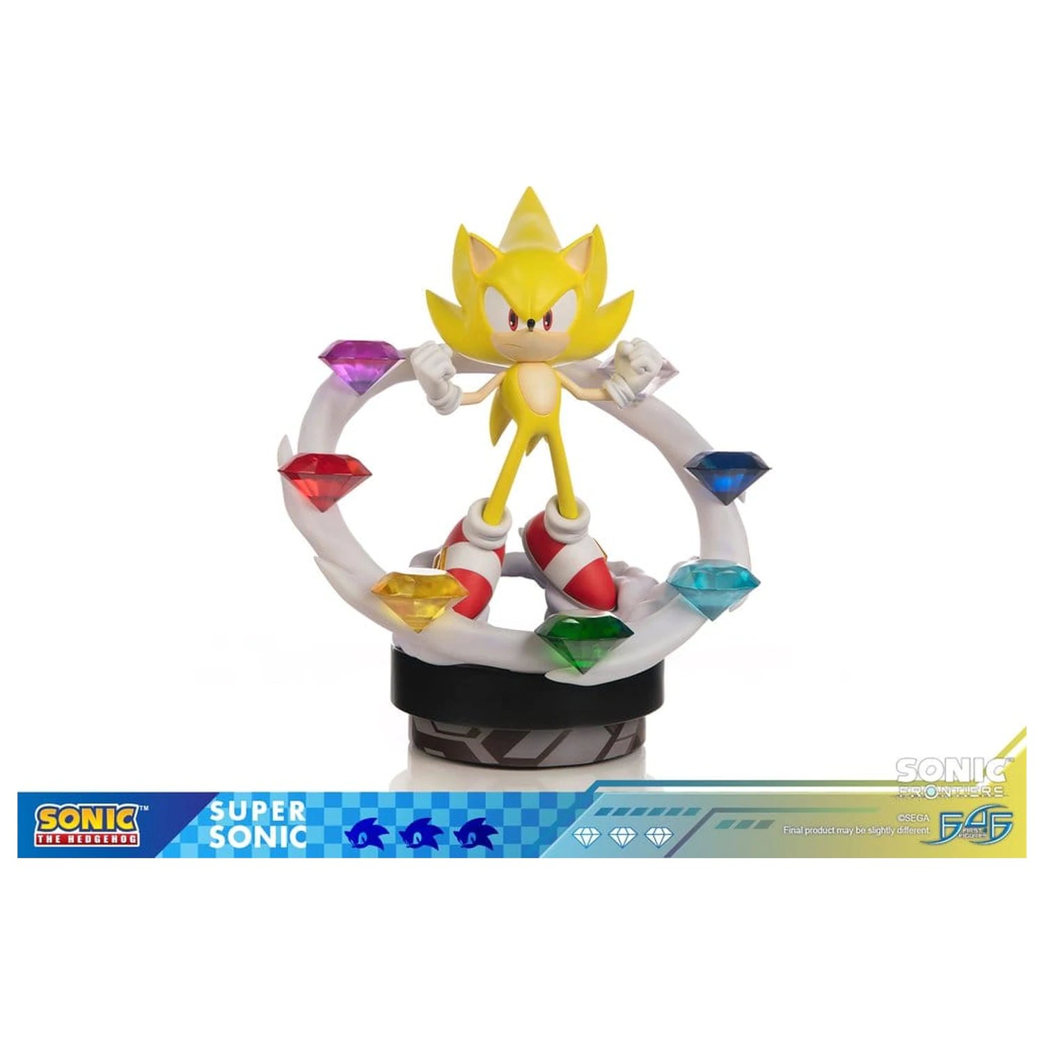 Sonic The Hedgehog Sonic Frontiers Super Sonic smola kip 45 cm fotografija proizvoda