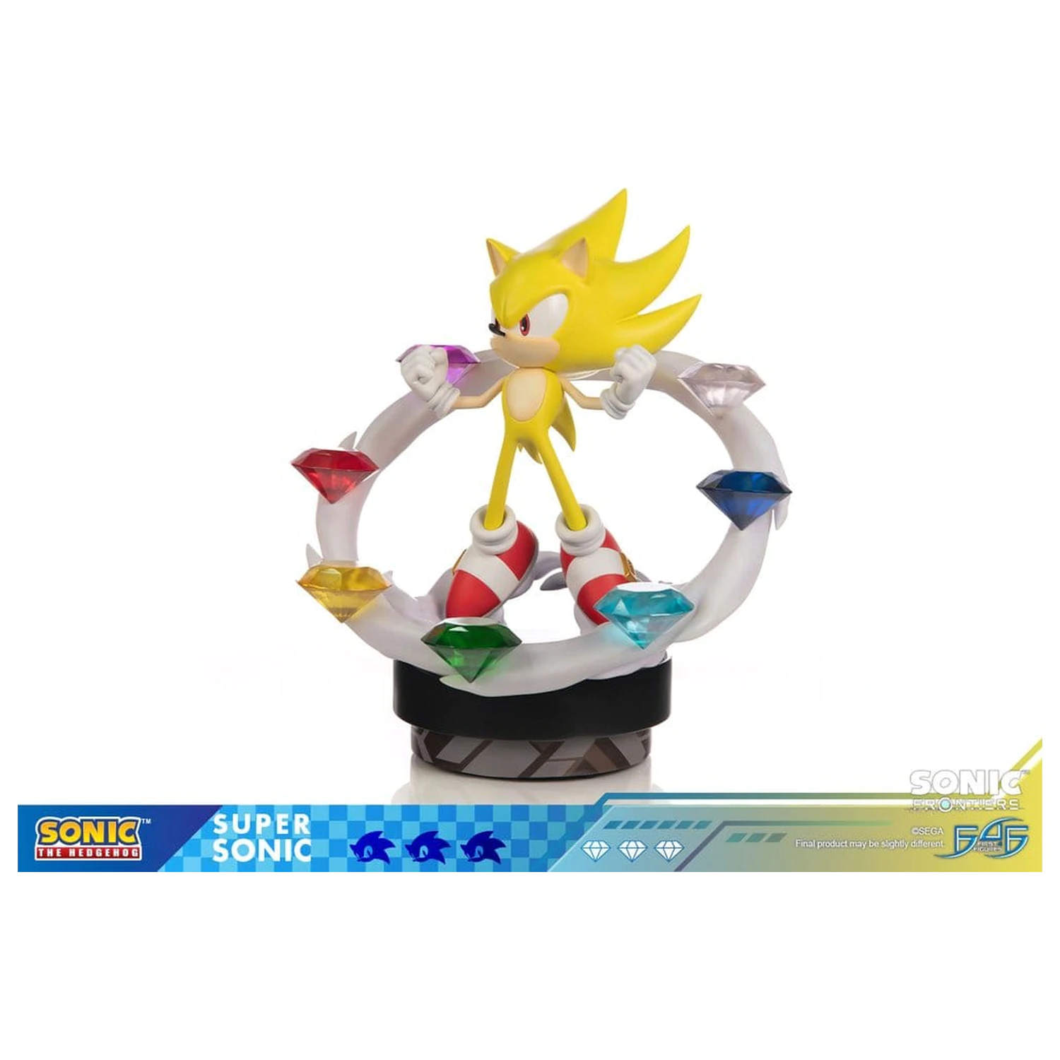 Sonic The Hedgehog Sonic Frontiers Super Sonic smola kip 45 cm fotografija proizvoda