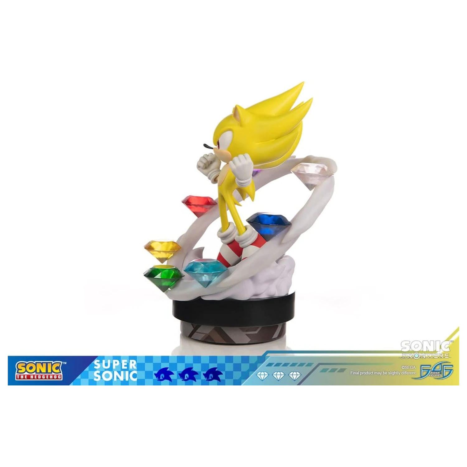 Sonic The Hedgehog Sonic Frontiers Super Sonic smola kip 45 cm fotografija proizvoda