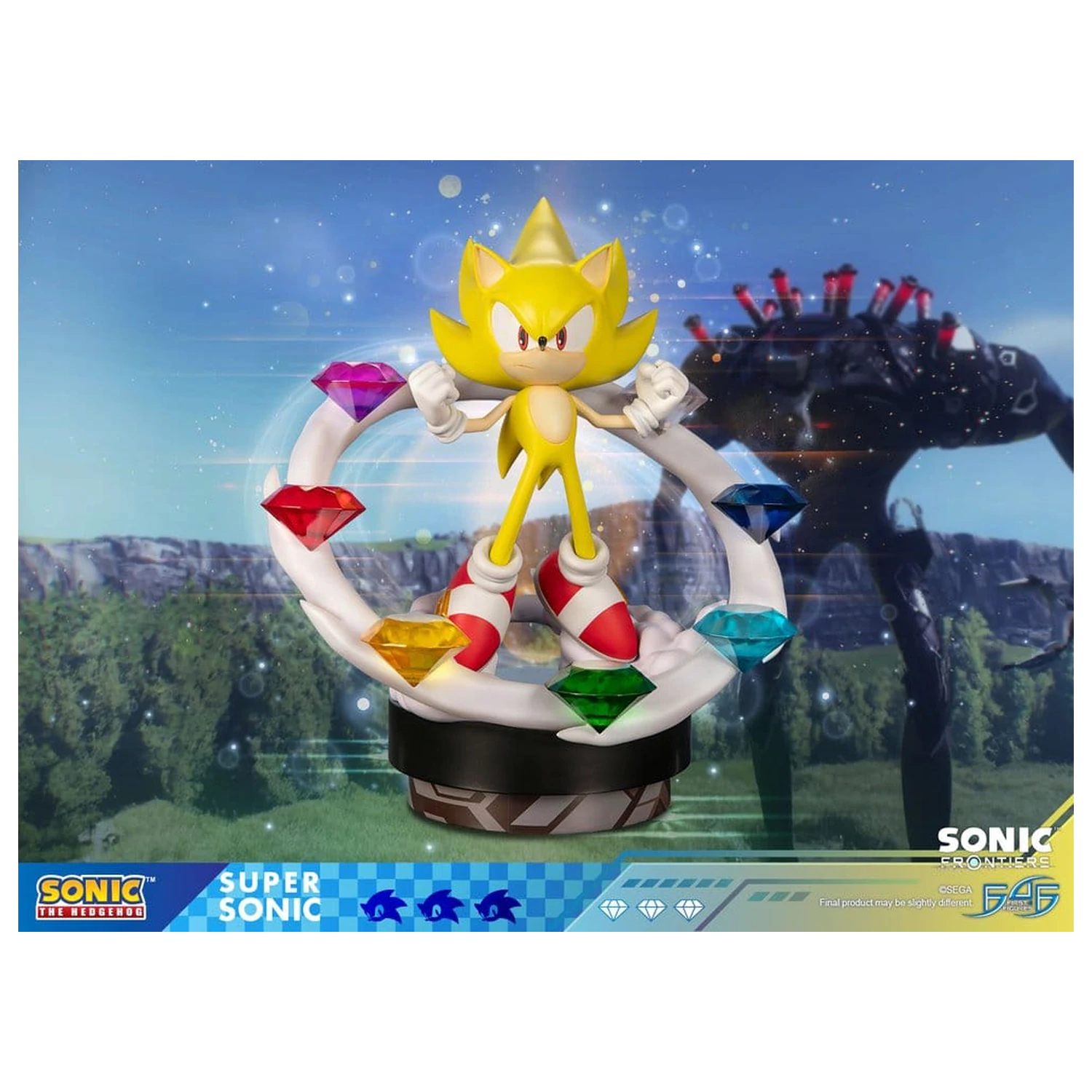 Sonic The Hedgehog Sonic Frontiers Super Sonic smola kip 45 cm fotografija proizvoda