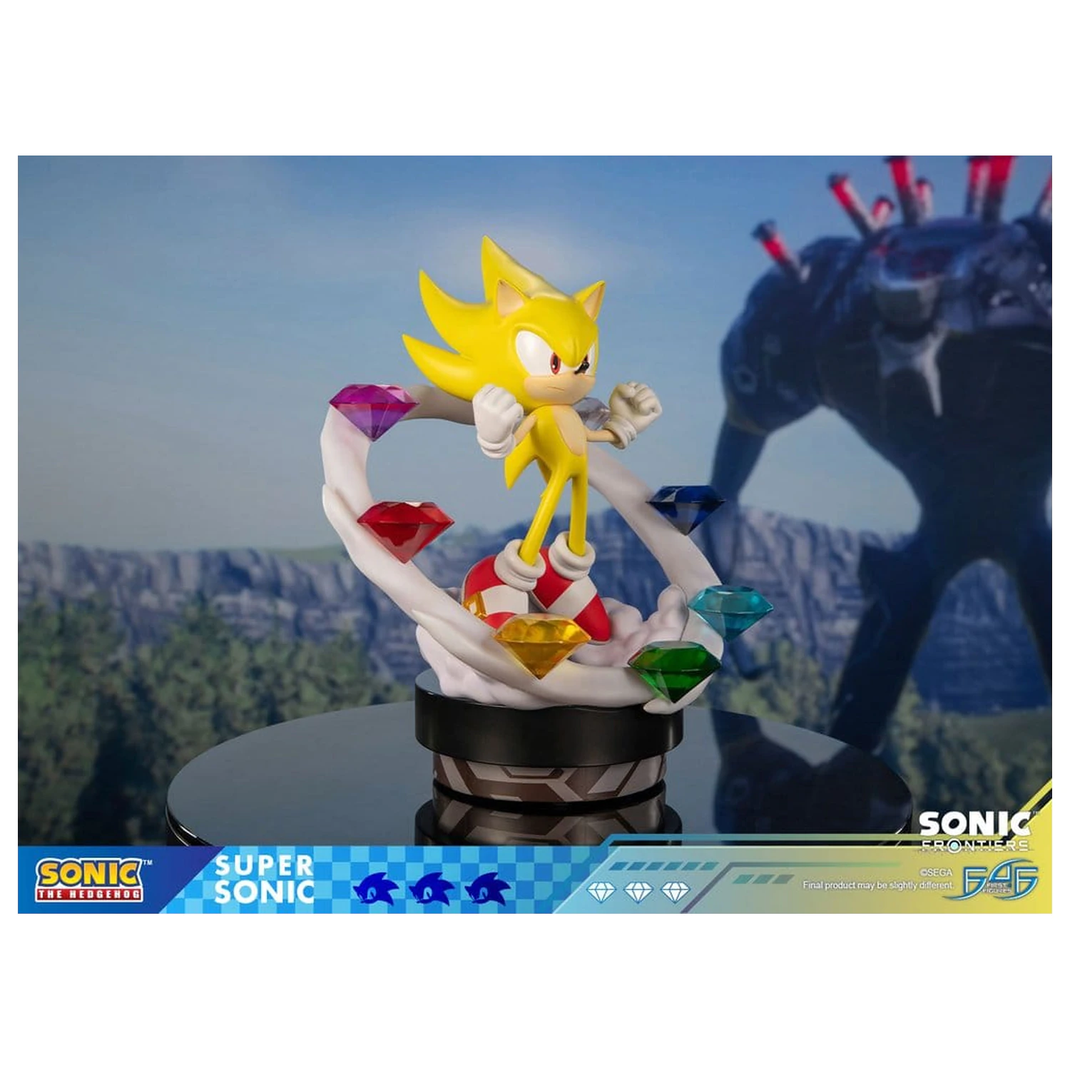 Sonic The Hedgehog Sonic Frontiers Super Sonic smola kip 45 cm fotografija proizvoda