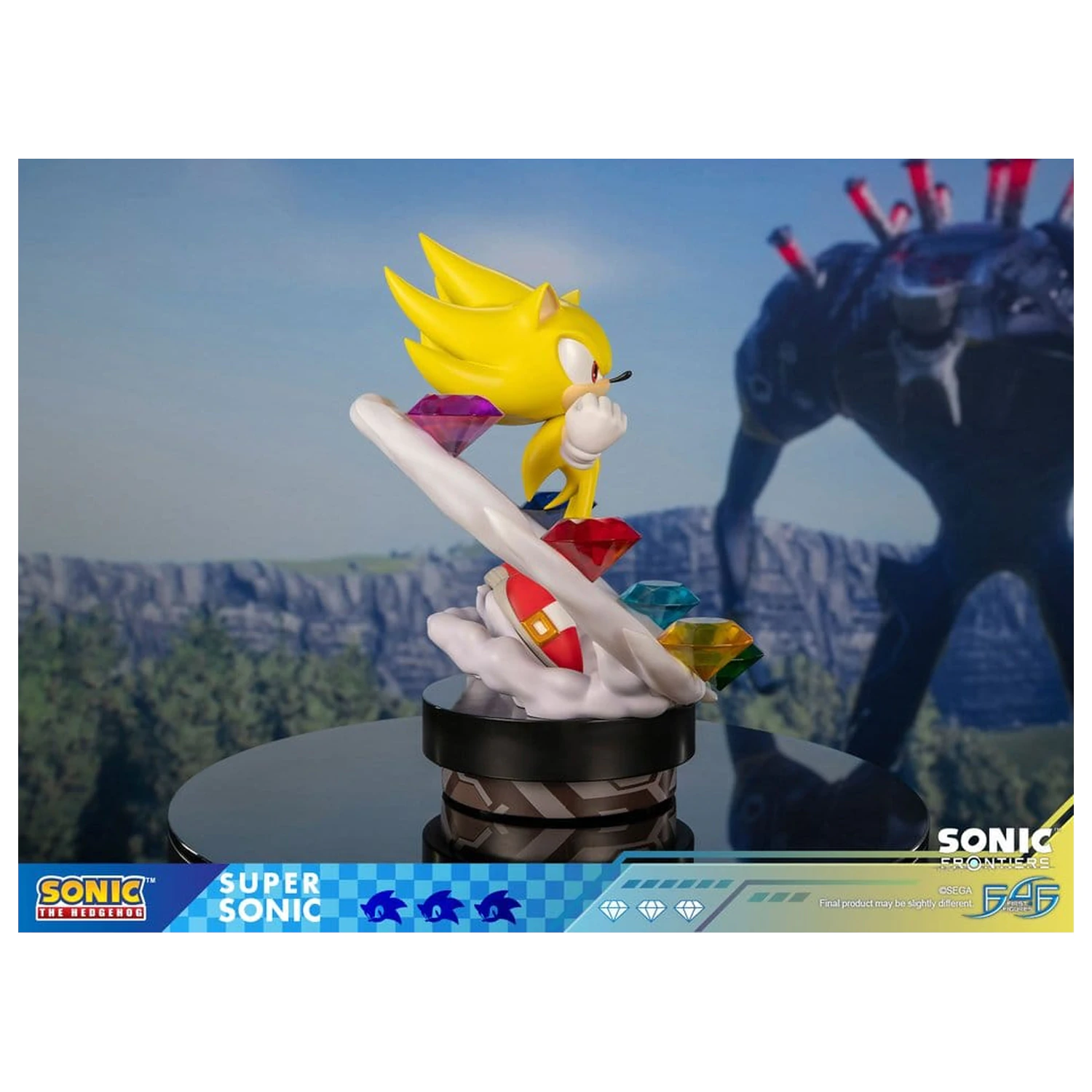 Sonic The Hedgehog Sonic Frontiers Super Sonic smola kip 45 cm fotografija proizvoda