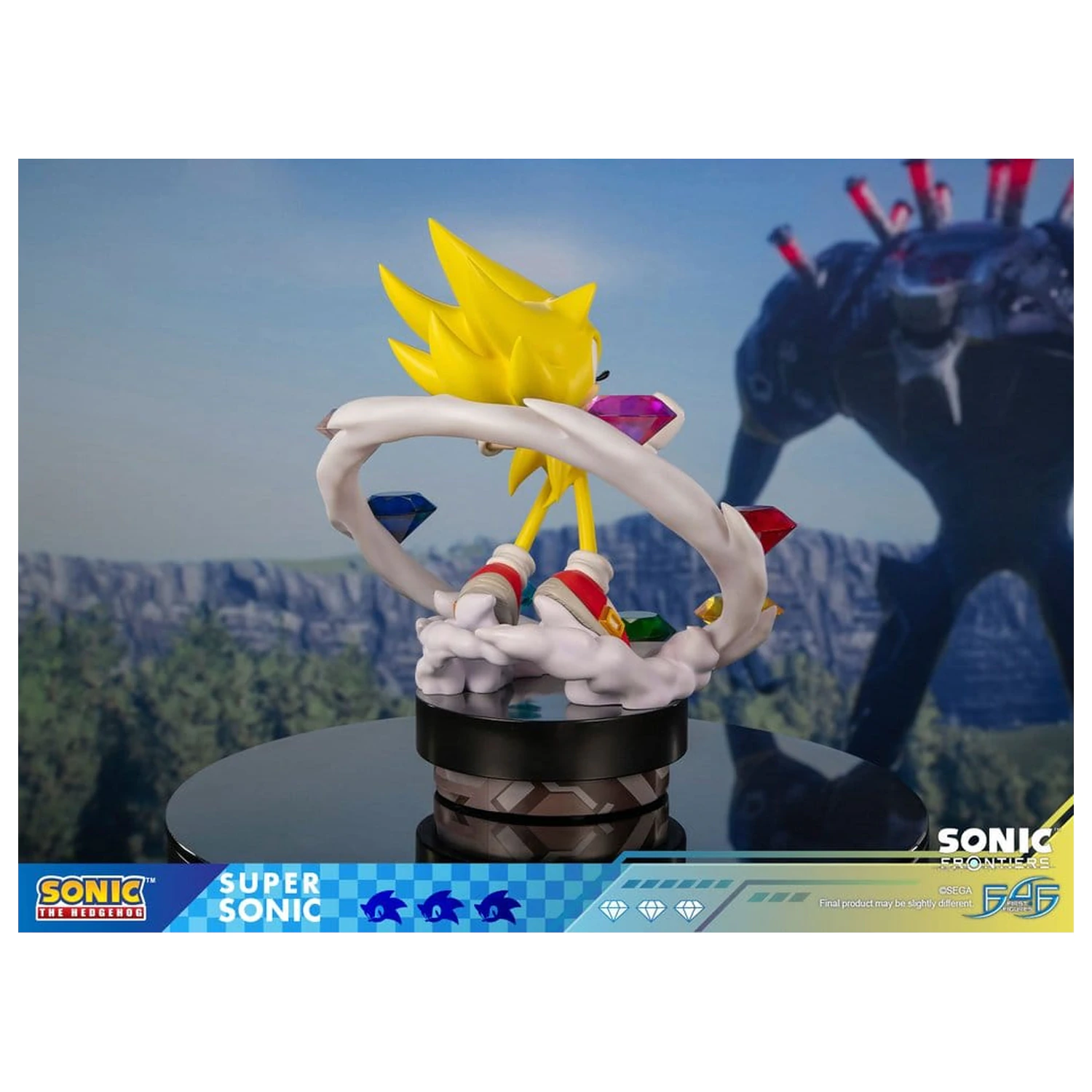 Sonic The Hedgehog Sonic Frontiers Super Sonic smola kip 45 cm fotografija proizvoda