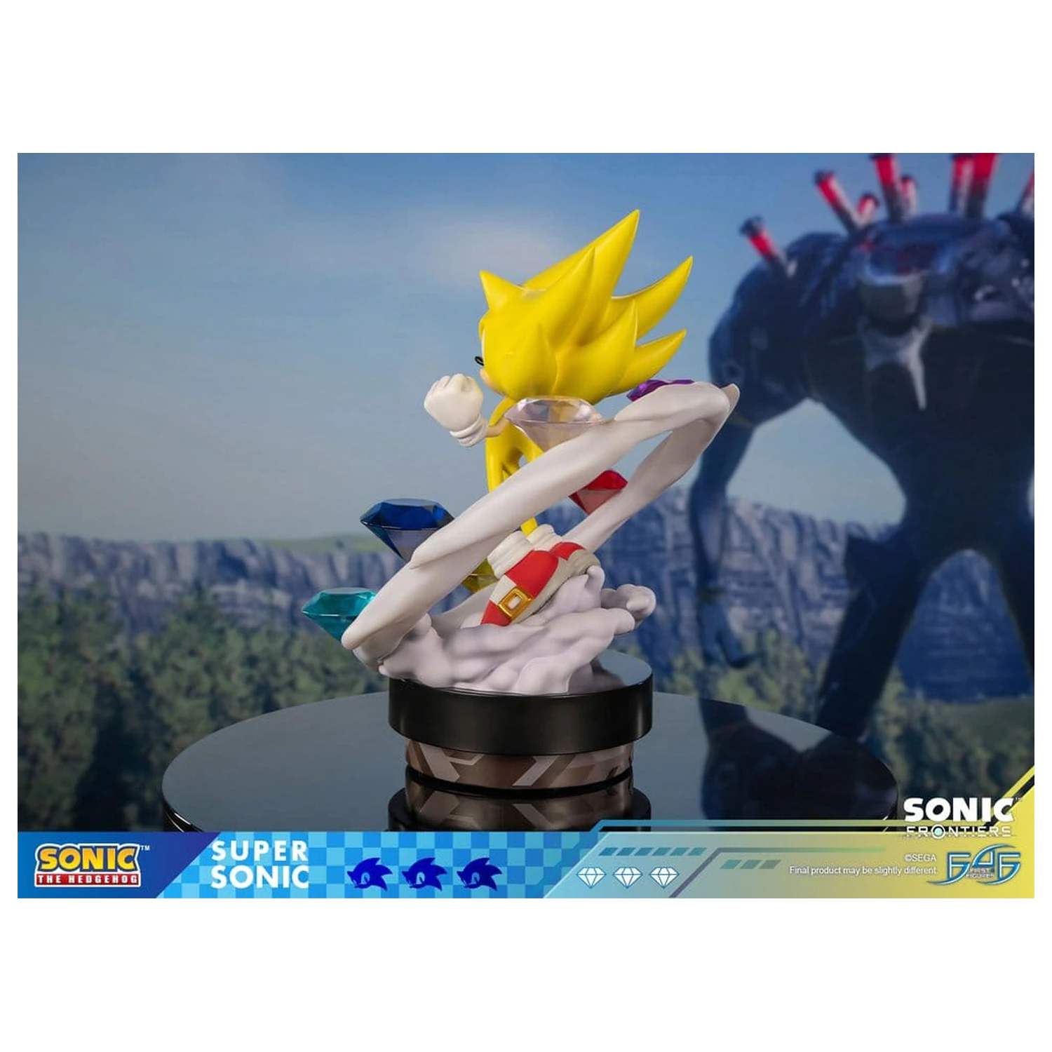 Sonic The Hedgehog Sonic Frontiers Super Sonic smola kip 45 cm fotografija proizvoda