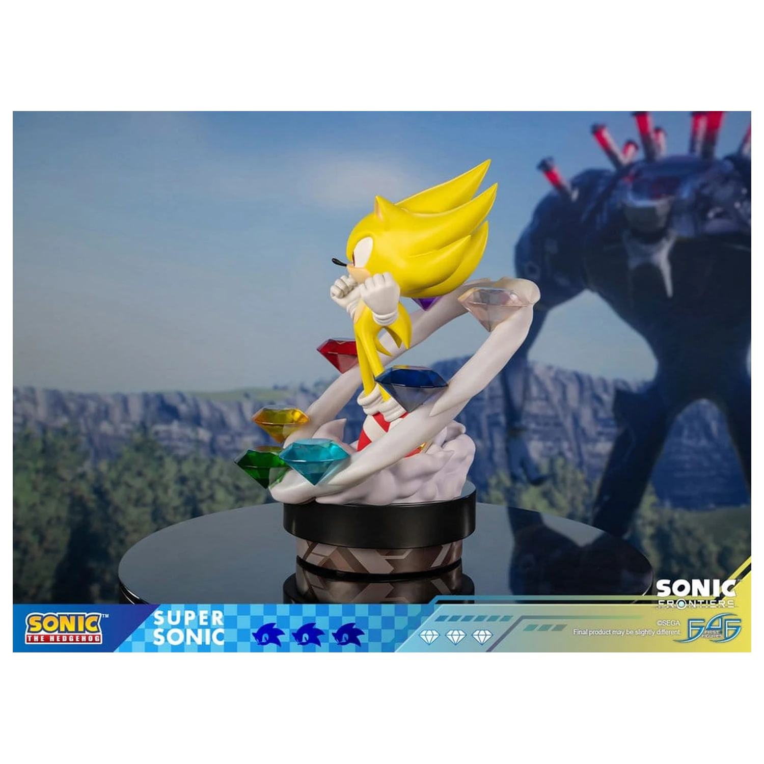 Sonic The Hedgehog Sonic Frontiers Super Sonic smola kip 45 cm fotografija proizvoda