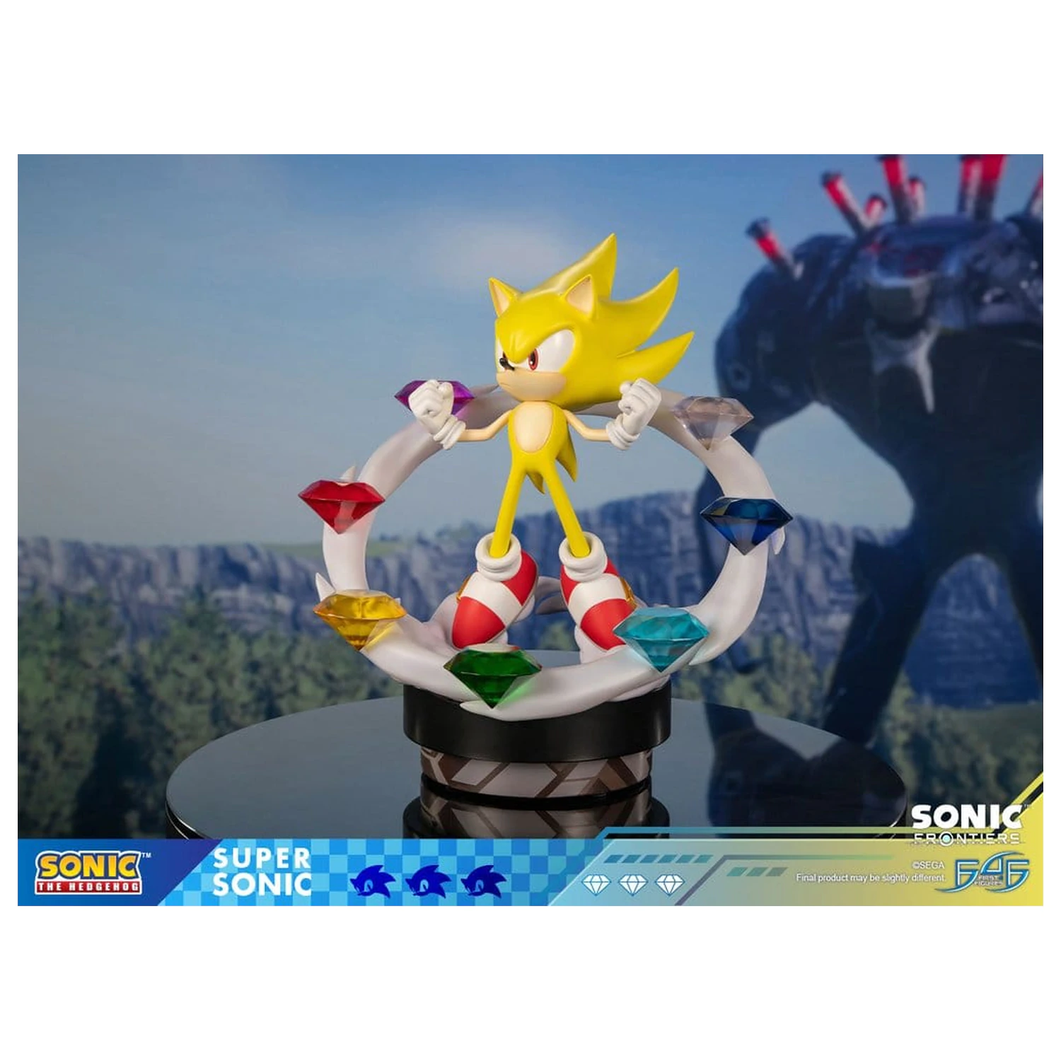 Sonic The Hedgehog Sonic Frontiers Super Sonic smola kip 45 cm fotografija proizvoda